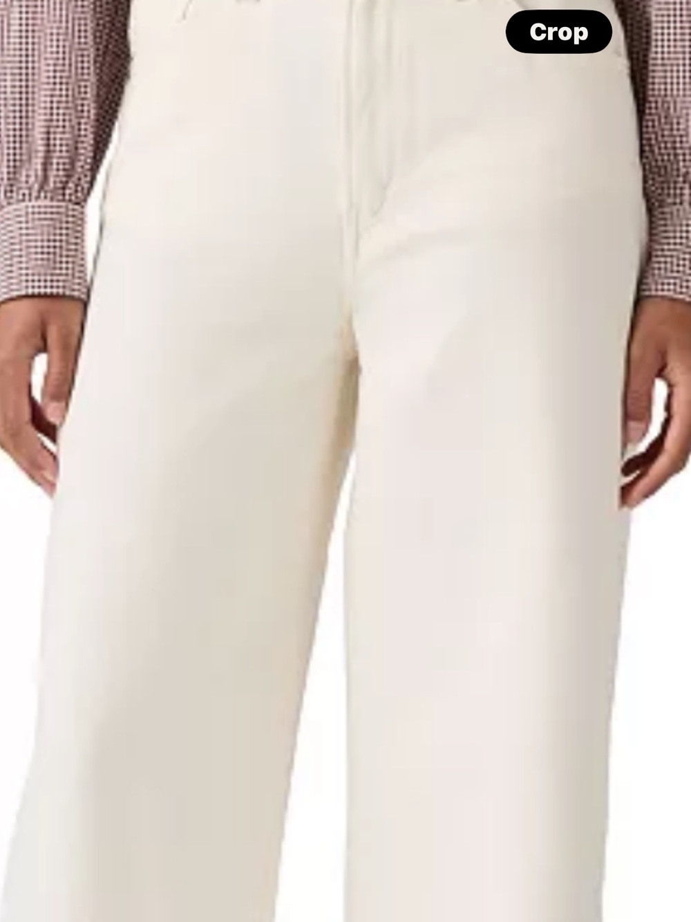 bill blass women White Straight Jeans